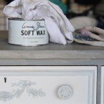 vintage painted dresser for a friend
