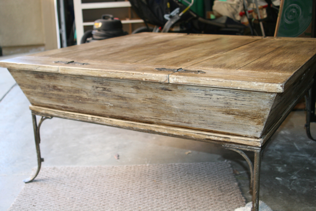 coffee table side and top