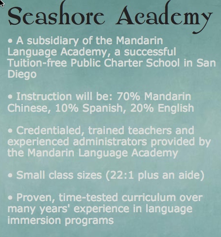 Chinese Spanish immersion charter school