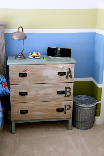 Ikea hack Tarva dresser with magnetics drawer fronts, painted with Annie Sloan Chalk Paint