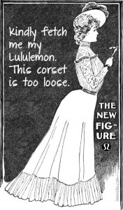 lululemon as a modern day corset