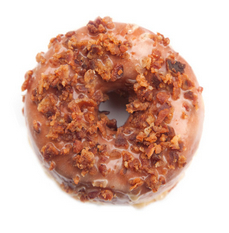 maple bacon donut by Sidecar Doughnuts