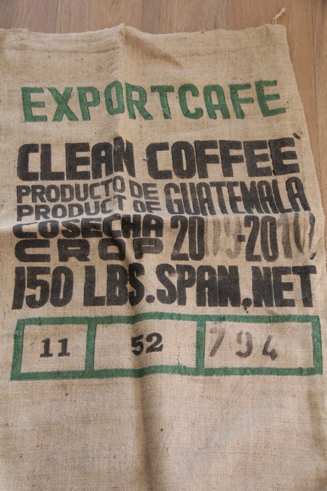Guatemala coffee sack