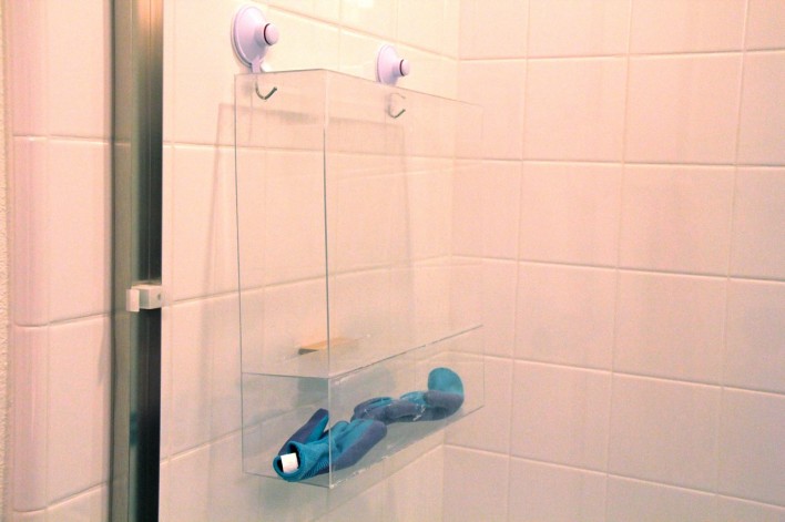 shower reader invention by Madison Florance