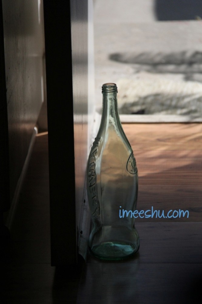 glass bottle door stopper